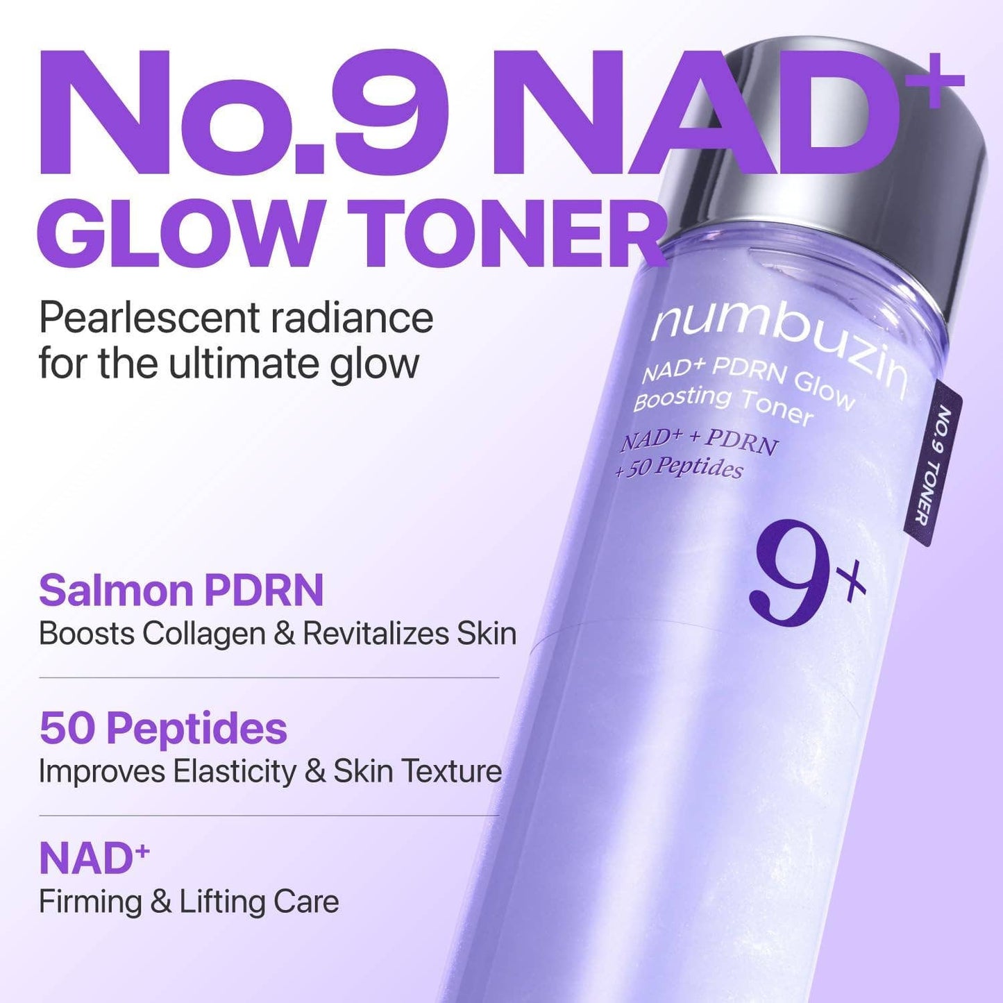 NUMBUZIN No.9 - NAD PDRN Glow Boosting Toner
