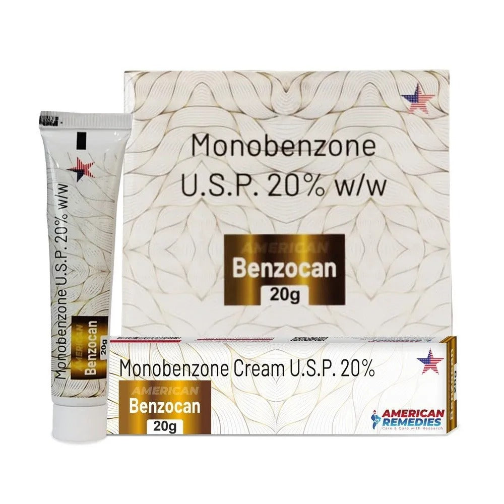 Monobenzone Benzocan Cream 20%