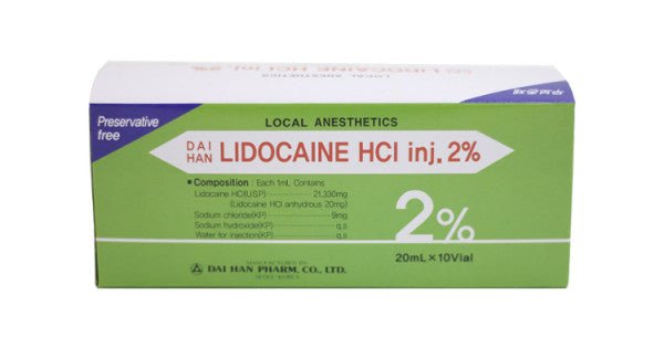 Dai Han - Lidocaine HCl Injection 2% (20ml)