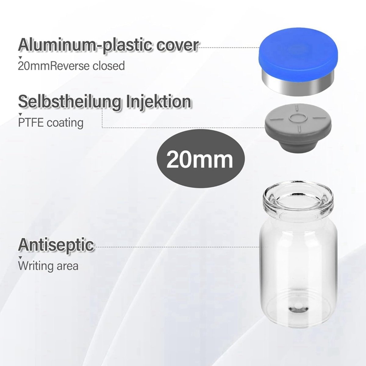 Empty Sterile Vials - XQ