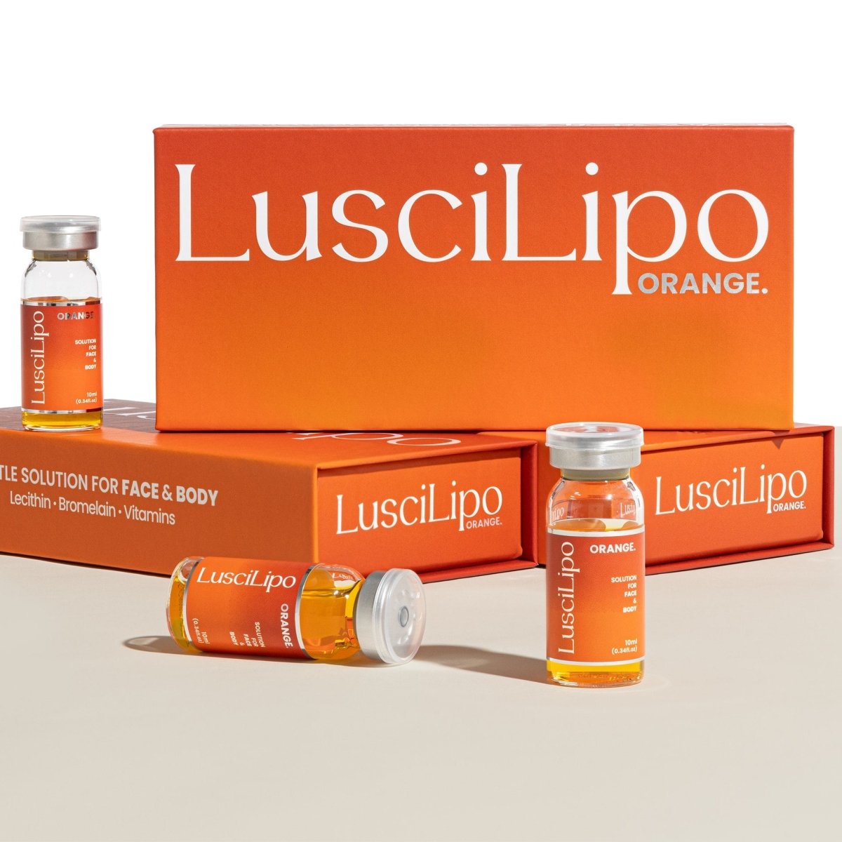 LusciLipo Orange Bottle Premium Lipolysis