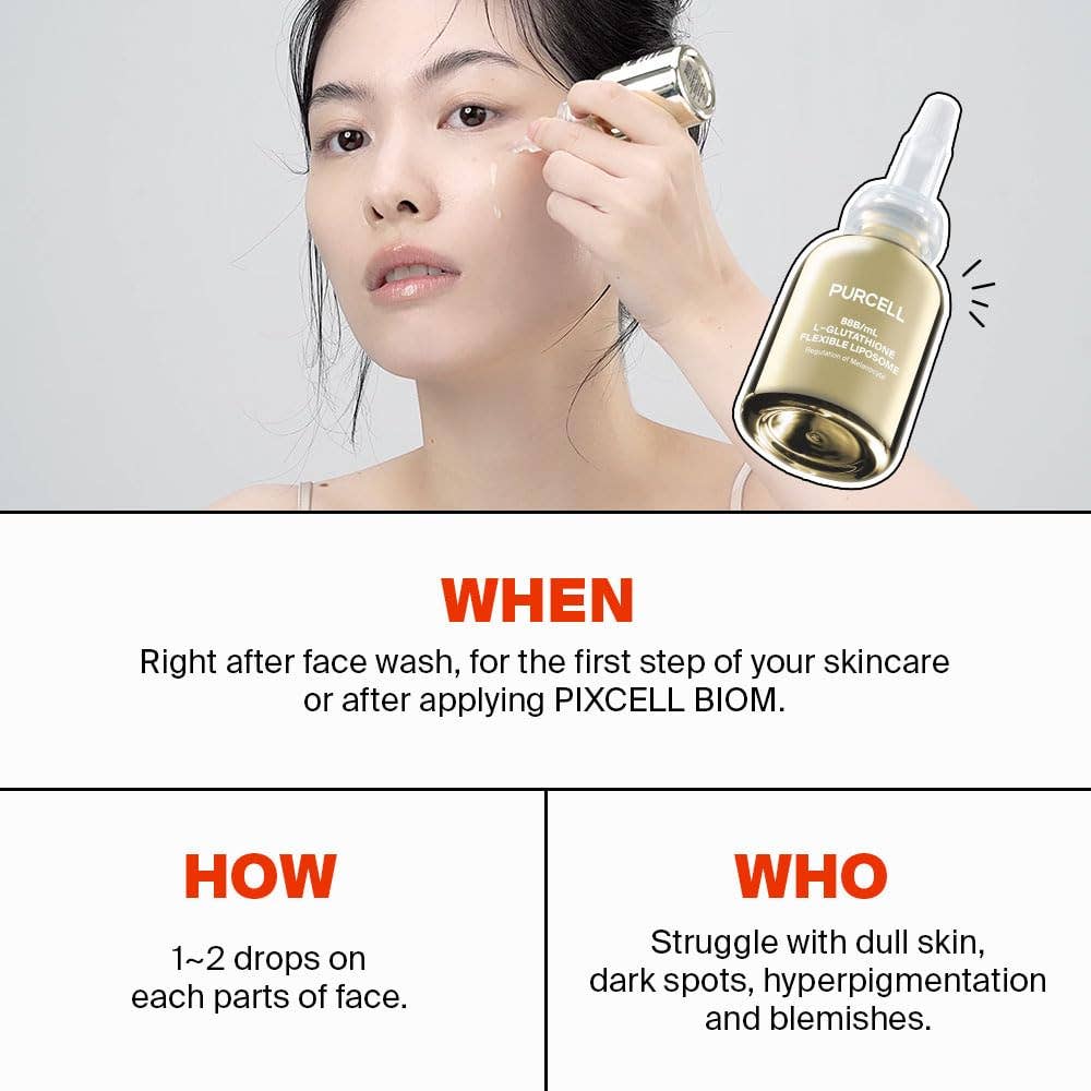 Purcell - 5% Glutathione Face Serum 1.01 oz