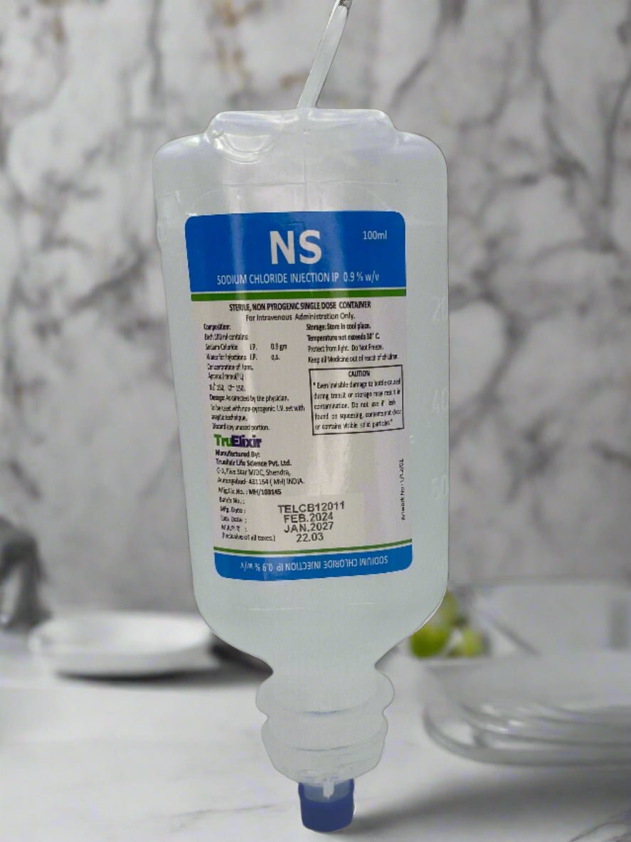 Sterile Fusion Saline NS RL Solution and Infusion Mixing Bags - XQ