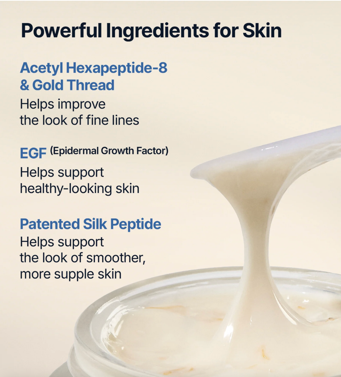 SUNGBOON EDITOR - Silk Peptide EGF Intensive Cream 50ml
