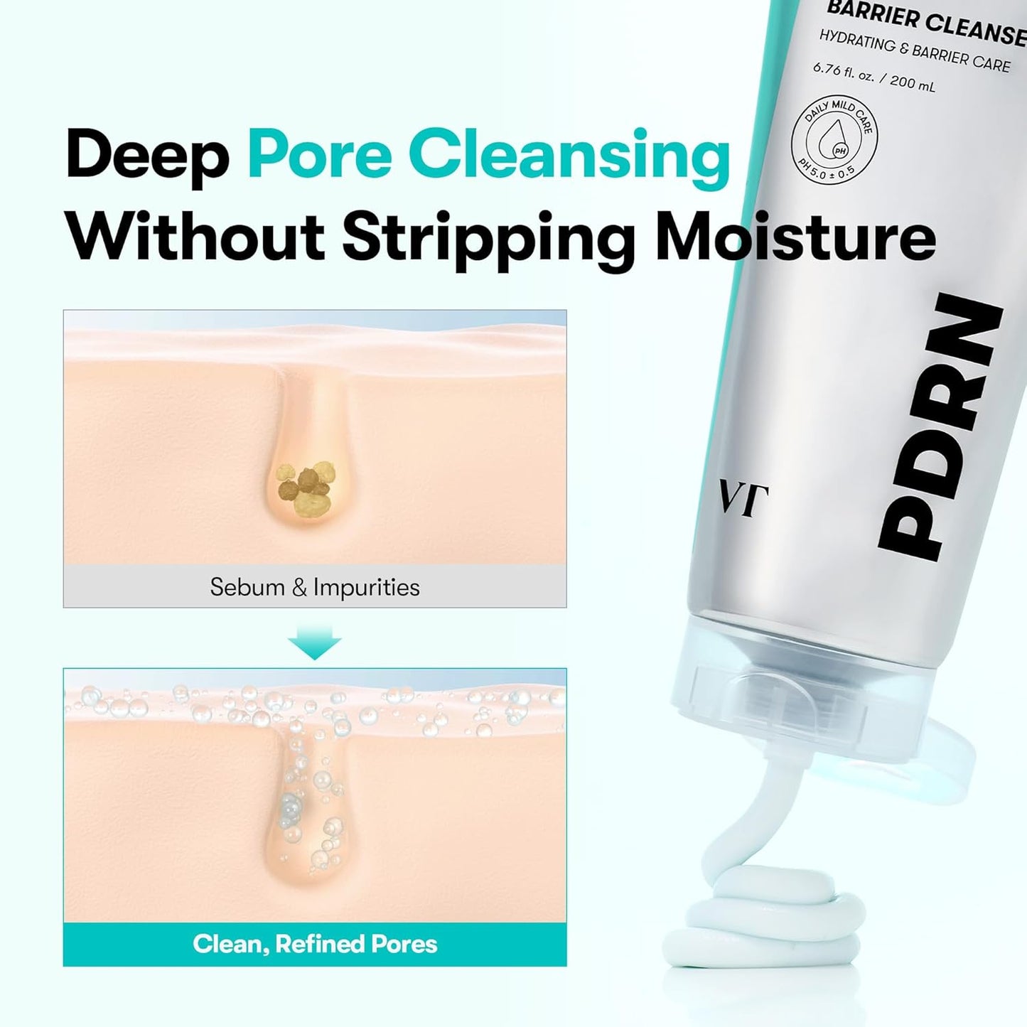 VT Cosmetics – Vegan PDRN Barrier Cleanser