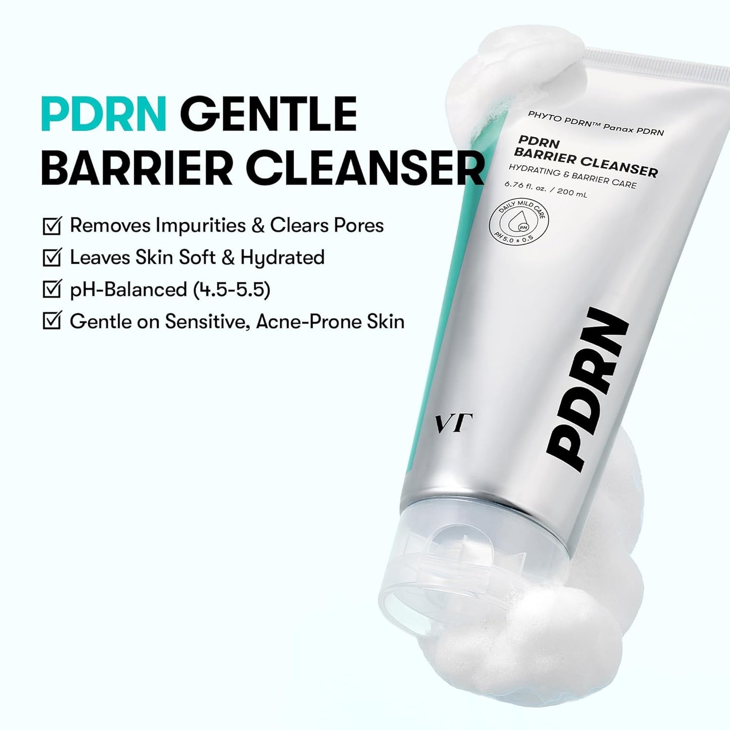 VT Cosmetics – Vegan PDRN Barrier Cleanser