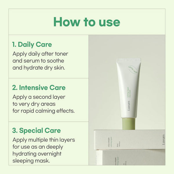 Luvum - Calming Repair Cica Cream 50ml