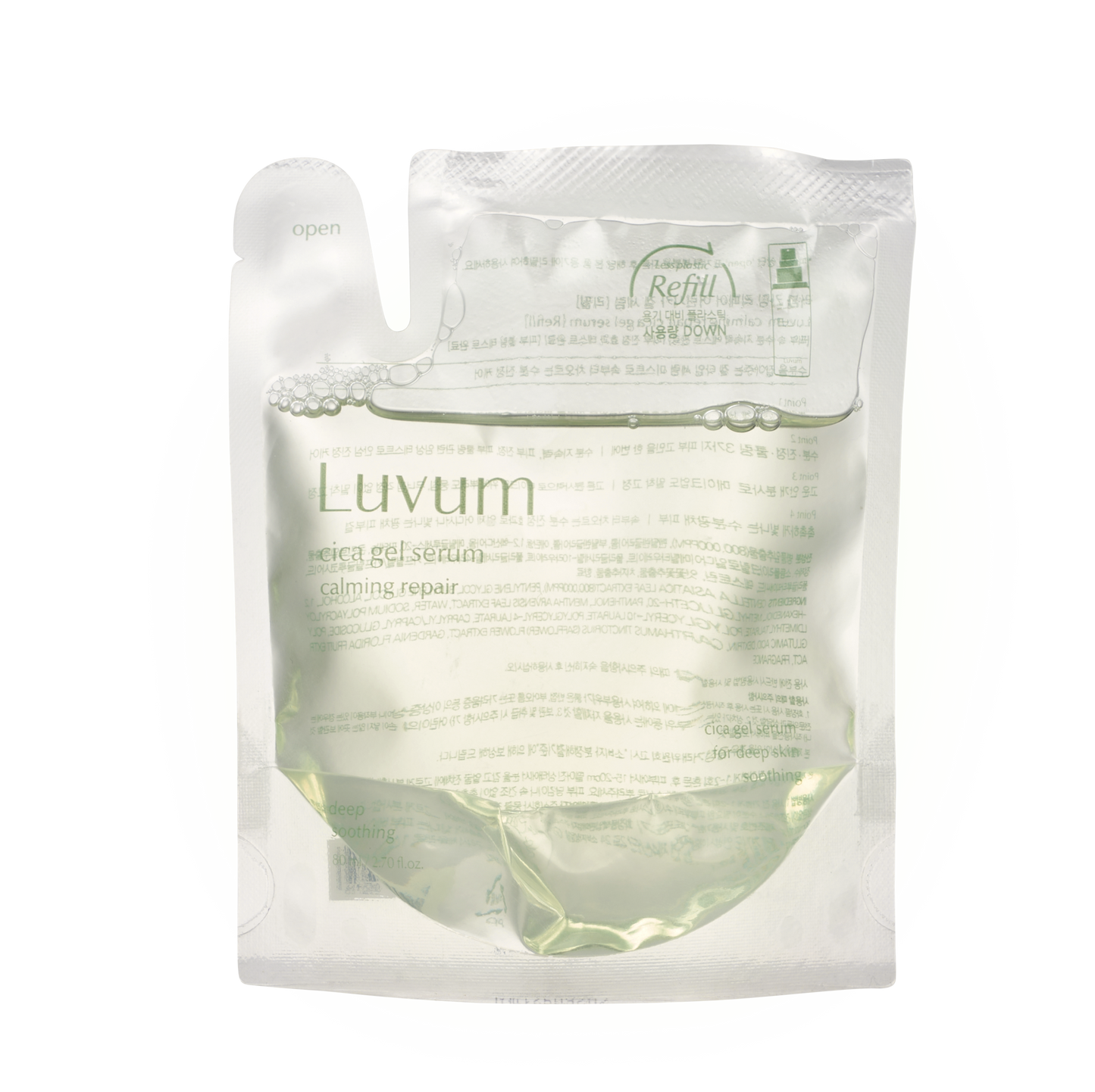 Luvum - Calming Repair Cica Gel Spray Serum 80mL