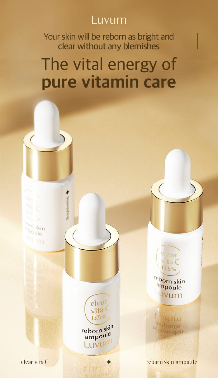 Luvum - Clear Vita C Reborn Skin Ampoules