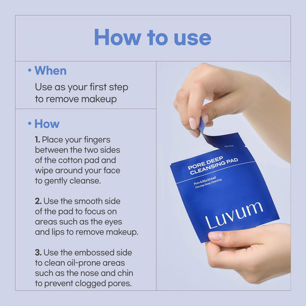 Luvum - Pore Deep Cleansing Pad 10pc