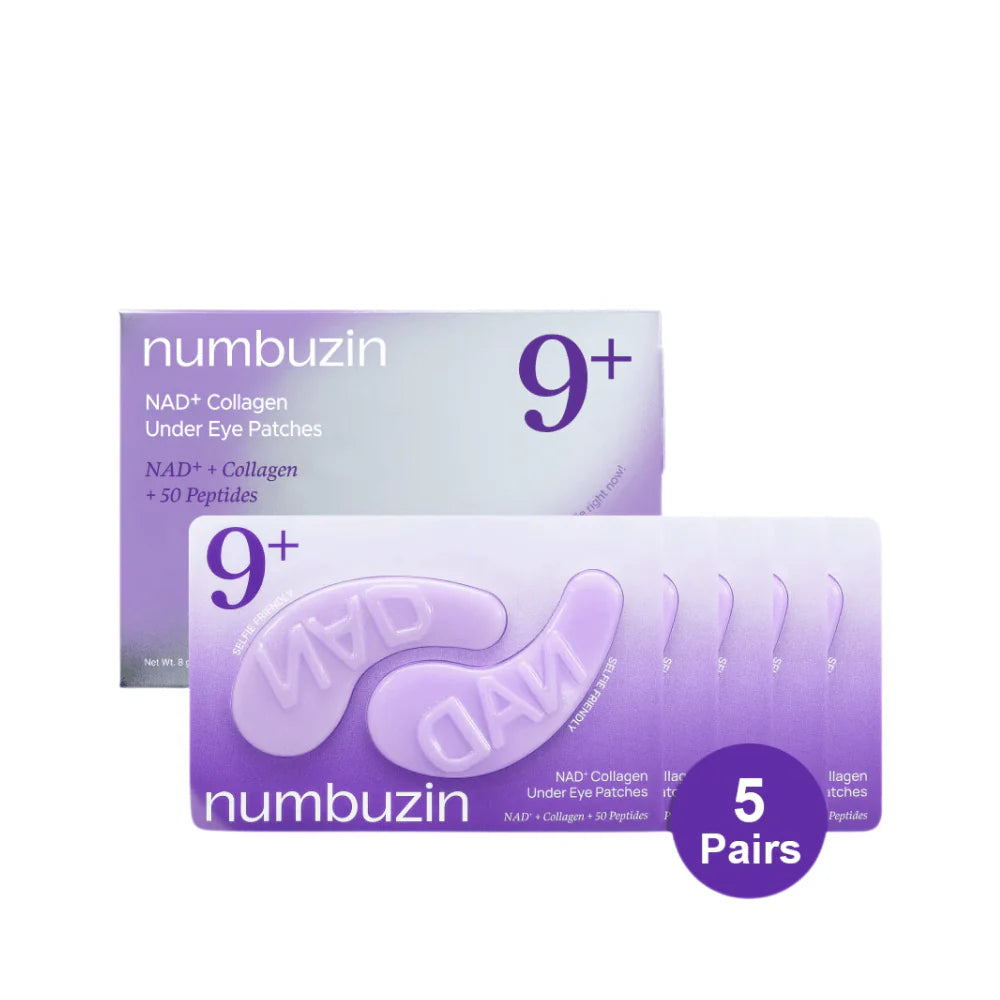 Numbuzin No.9 Nad+ Collagen Under Eye Patches 5 Pairs