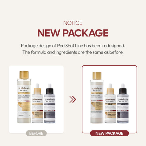 Dr.Melaxin - Peel Shot Exfoliating Black Rice Ampoule