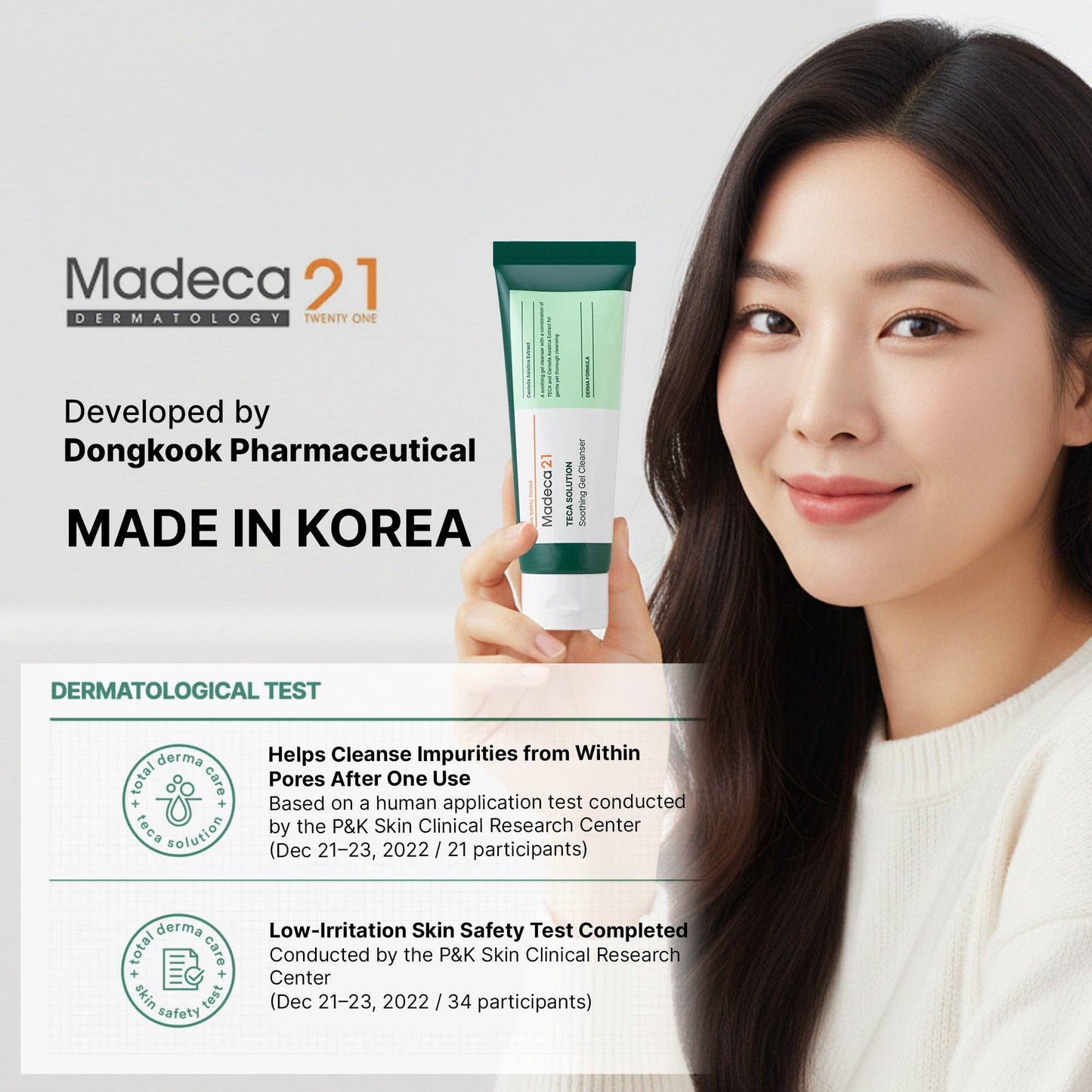 MADECA21 - TECA Solution Soothing Gel Cleanser 100ml
