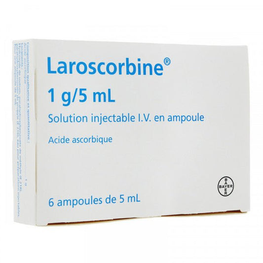 Bayer Vitamin C 1000mg Ascorbic Acid (6x5mL) - XQ