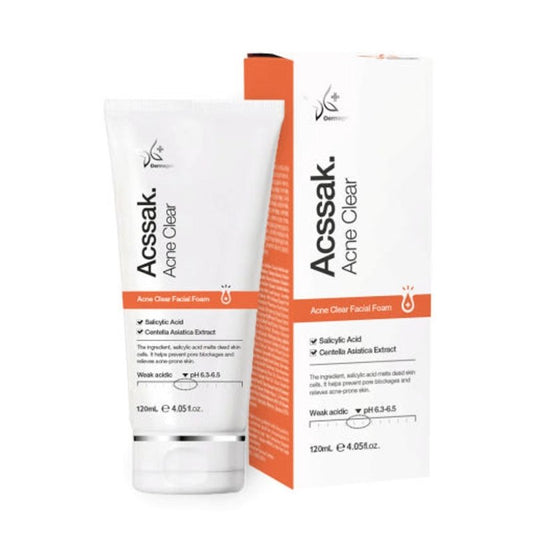 Dermagen - Acssak. Acne Clear Facial Foam 6.08 fl.oz. - XQ
