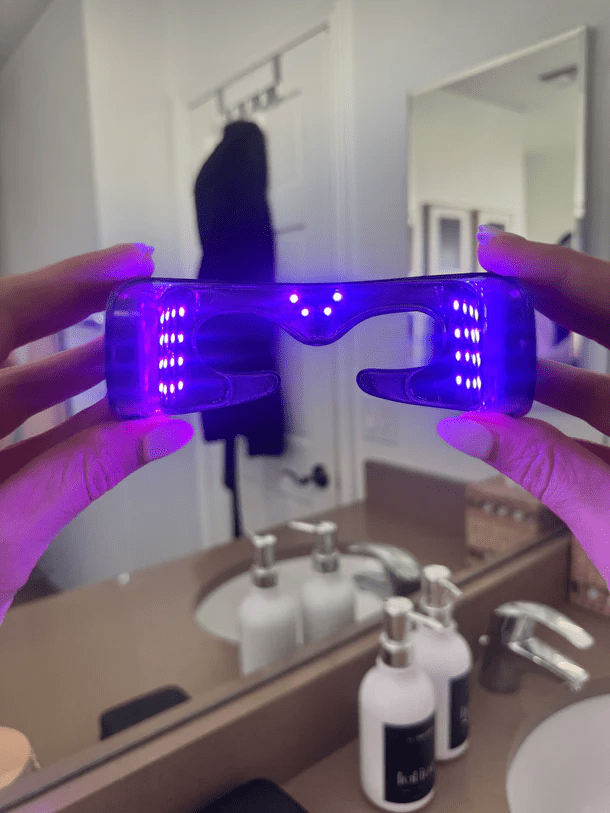 GLO24K Bionic 7 Color LED Eye Care Mask - XQ