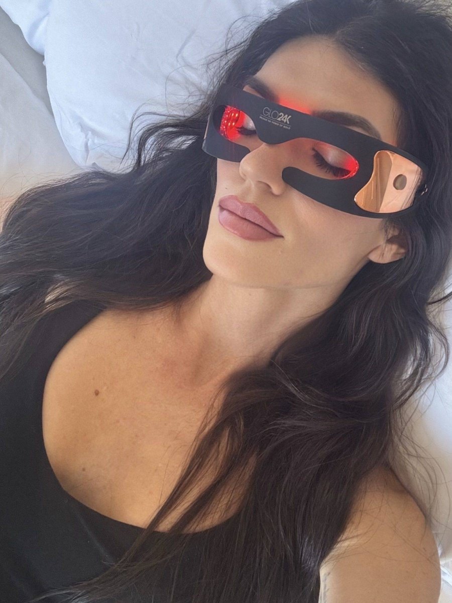 GLO24K Bionic 7 Color LED Eye Care Mask - XQ