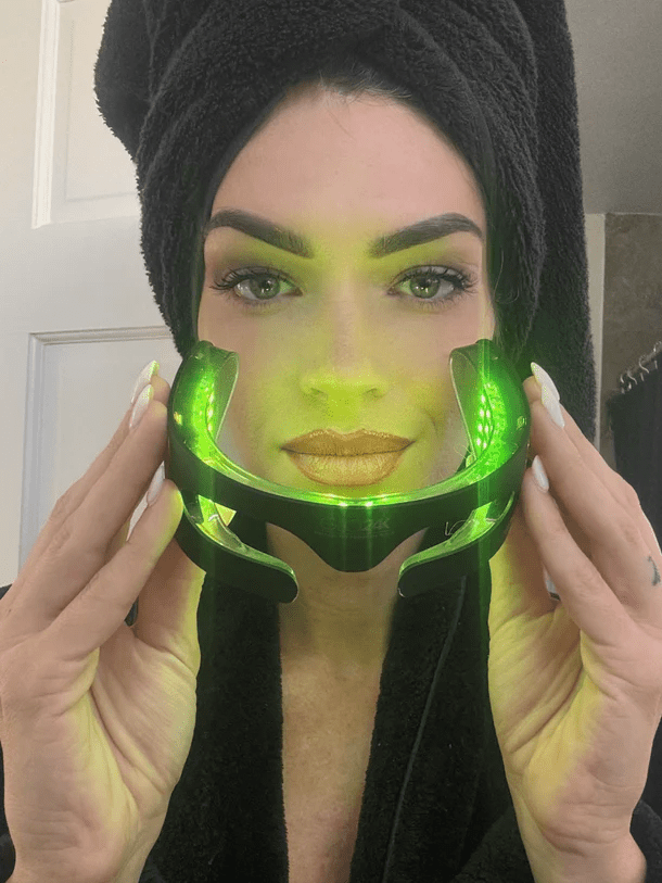 GLO24K Bionic 7 Color LED Eye Care Mask - XQ