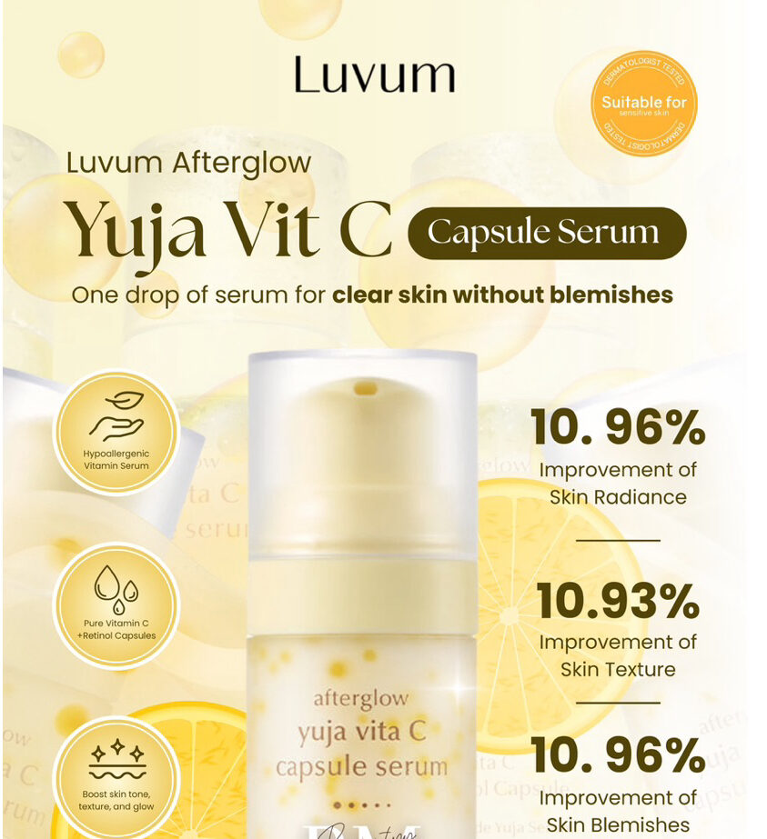 Luvum - Afterglow Yuja Vita C Capsule Serum 30ml
