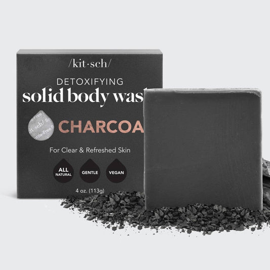 /kit•sch/ - Charcoal Detoxifying Body Wash Bar - XQ