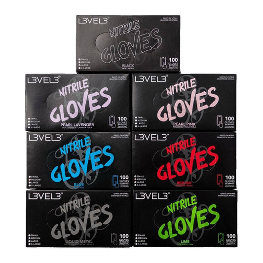 L3VEL3 - Nitrile Gloves 100pk - XQ