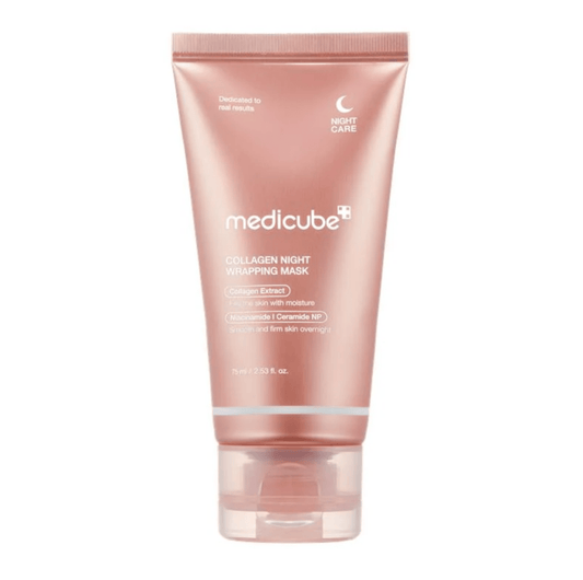 MEDICUBE Collagen Overnight Wrapping Peel Off Facial Mask (75ml) - XQ