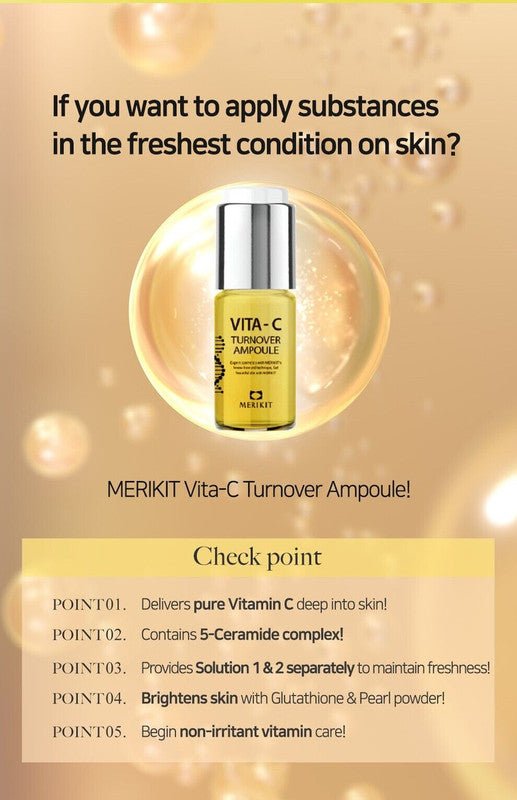 Merikit Vita - C Turnover Ampoule (5 vials) - XQ