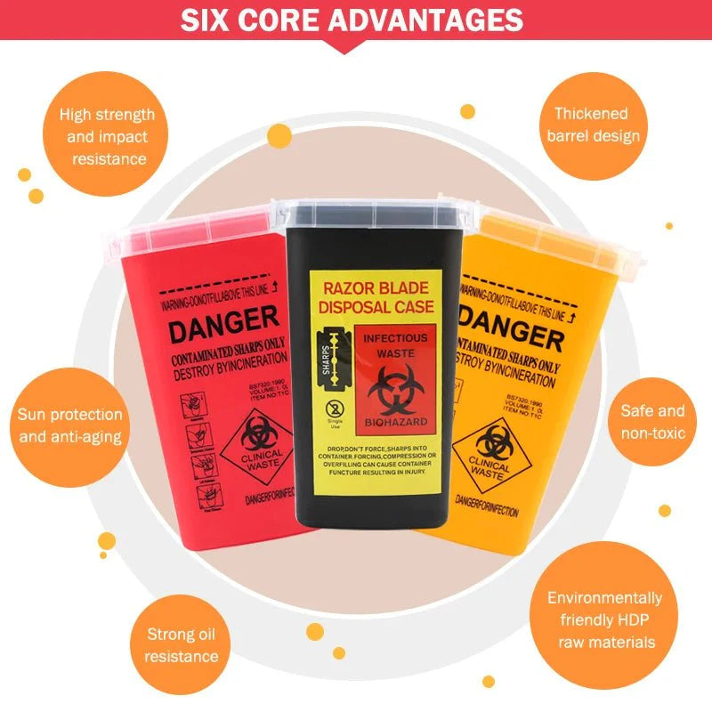 Sharps Container - Small 1 Liter