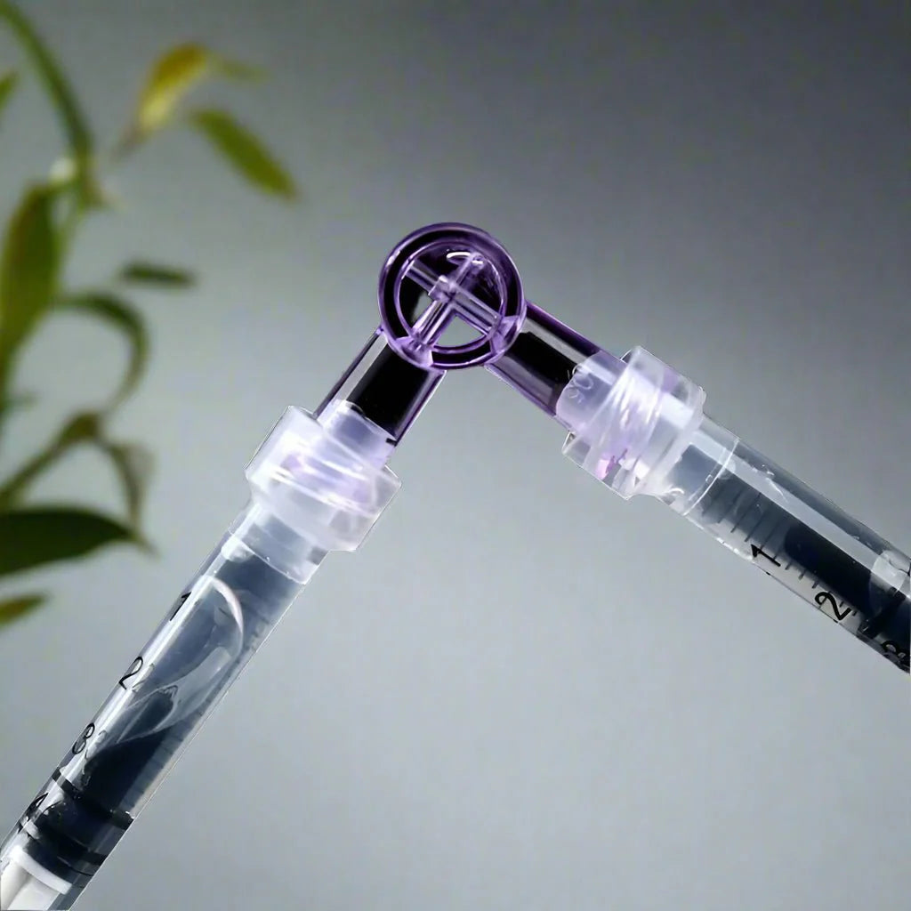 Sterile Luer Lock Syringe Connectors 3pcs - XQ