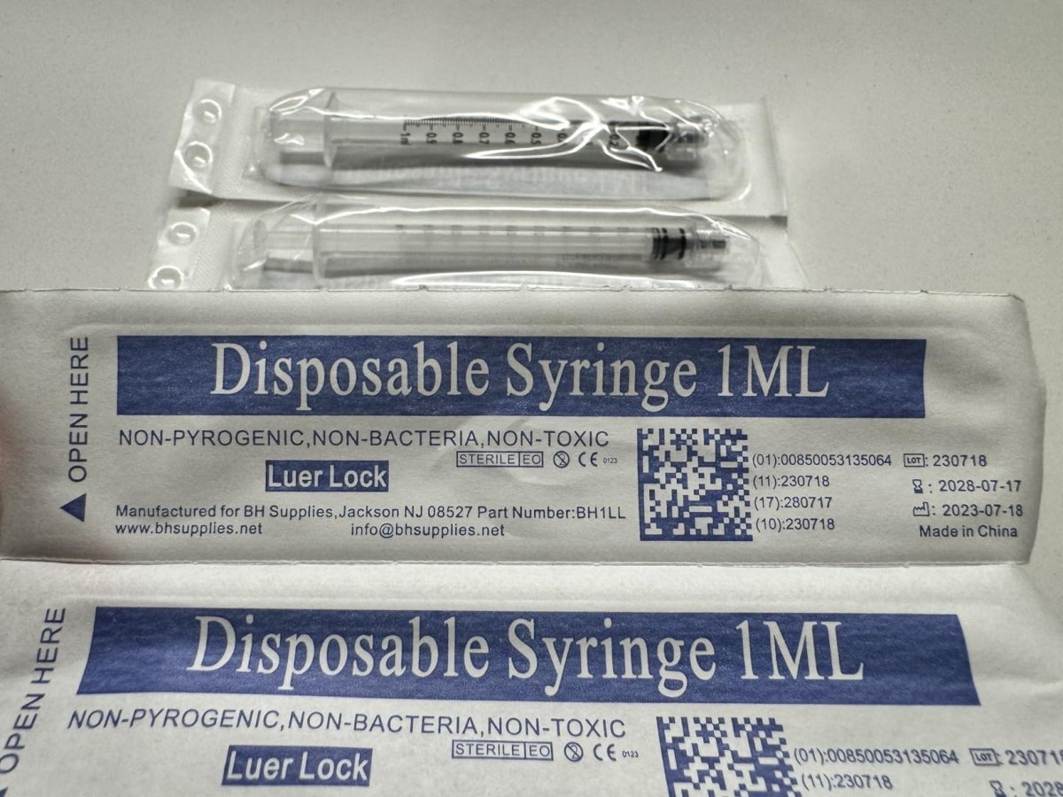 Sterile Luer Syringes