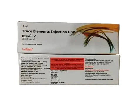 Trace Elements Inj 3mL - XQ