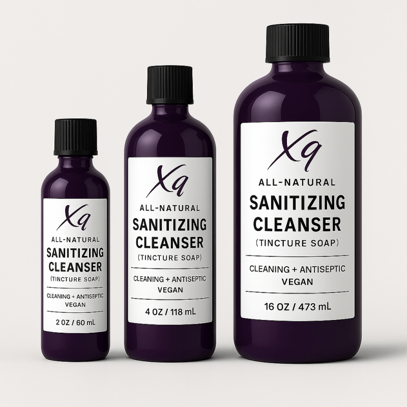 Xq's All - Natural Sanitizing Cleanser (Tincture Soap) - XQ